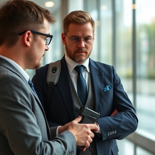 man checking legal travel restrictions for safety gear,safe carrying methods for legal defense products,person researching personal safety laws online,attorney advising client on pepper spray laws,legal notice on taser product packaging