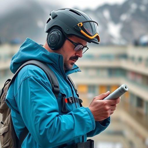 man checking legal travel restrictions for safety gear