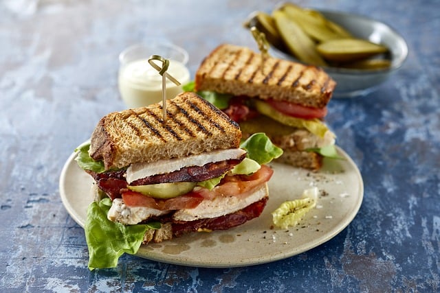 salad,sandwich,greek food,beer,wine,meal