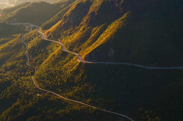 scenic, drive, coast, landscape, road, views