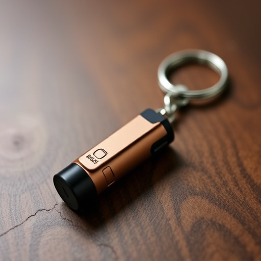 traveler testing mini pepper spray keychain