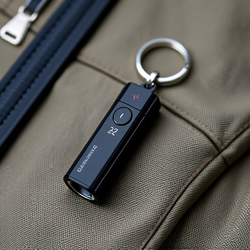 traveler testing mini pepper spray keychain