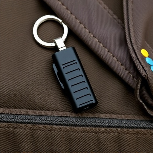 traveler testing mini pepper spray keychain