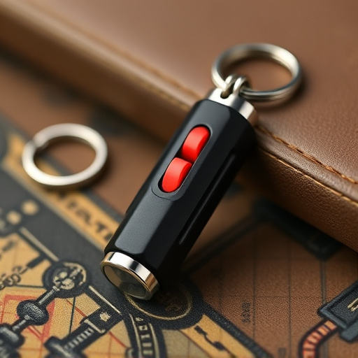 traveler testing mini pepper spray keychain