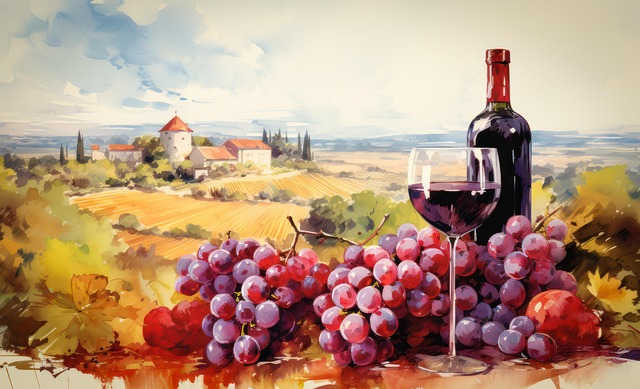 wine, vineyard, grapes, tasting, winery, bottles
