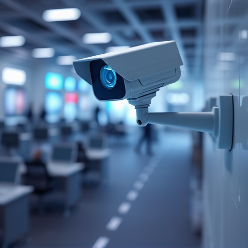 ai security camera scanning for movement