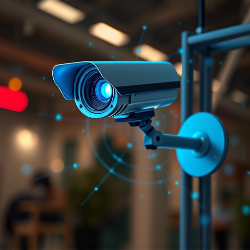 ai security camera scanning for movement