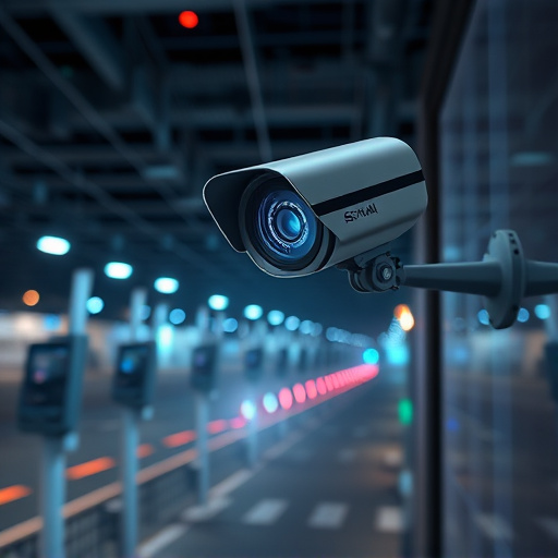 ai security camera scanning for movement
