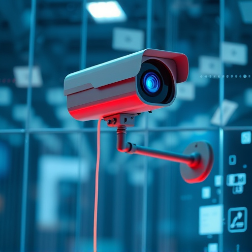 ai security camera scanning for movement