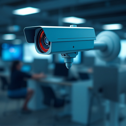 ai security camera scanning for movement