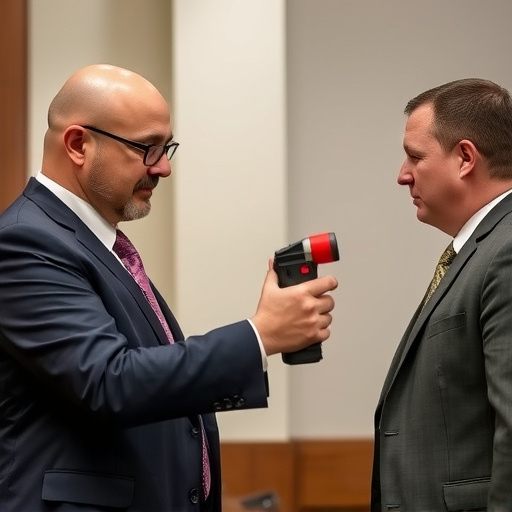 attorney advising client on pepper spray laws
