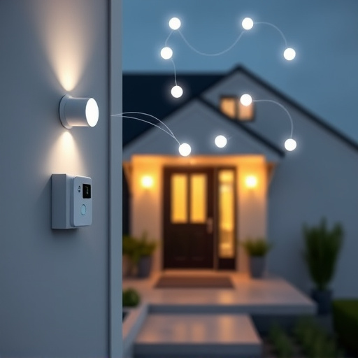 connected smart home with multiple sensors