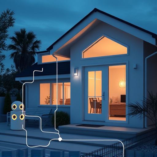 connected smart home with multiple sensors