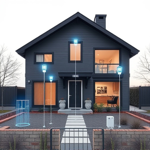 connected smart home with multiple sensors