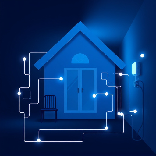 connected smart home with multiple sensors