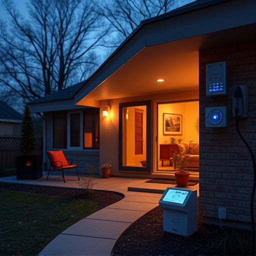 connected smart home with multiple sensors