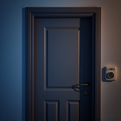 discreet door alarm placed in hostel doorframe