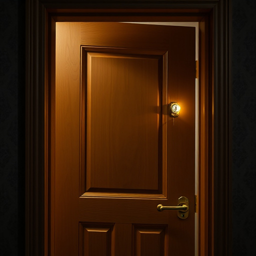 discreet door alarm placed in hostel doorframe