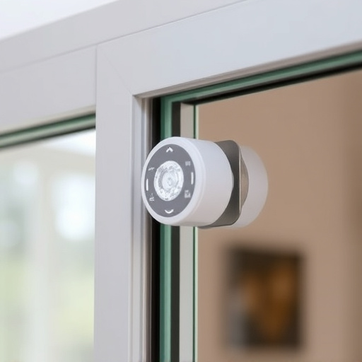 glass break sensor on sliding door