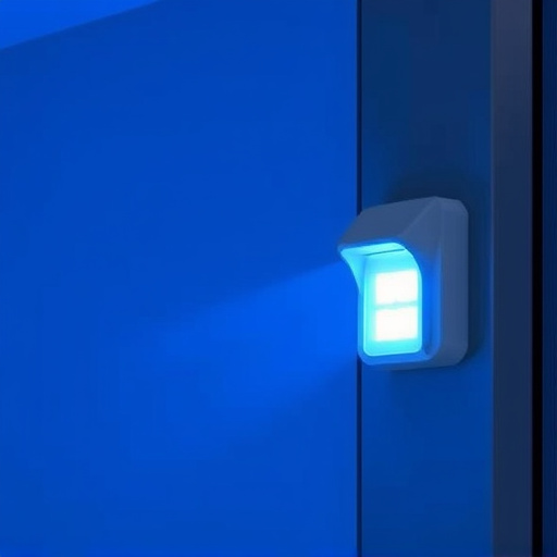 glass break sensor on sliding door