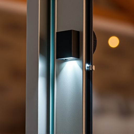 glass break sensor on sliding door