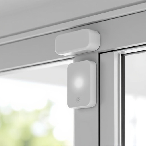 glass break sensor on sliding door
