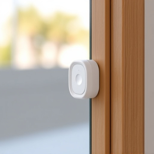 glass break sensor on sliding door