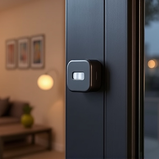 glass break sensor on sliding door