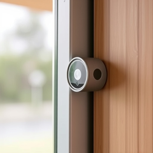 glass break sensor on sliding door