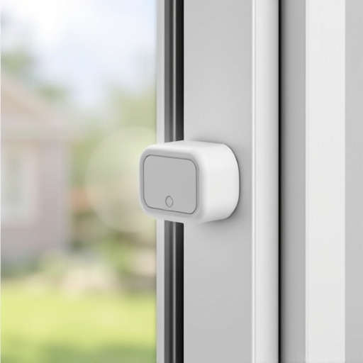 glass break sensor on sliding door