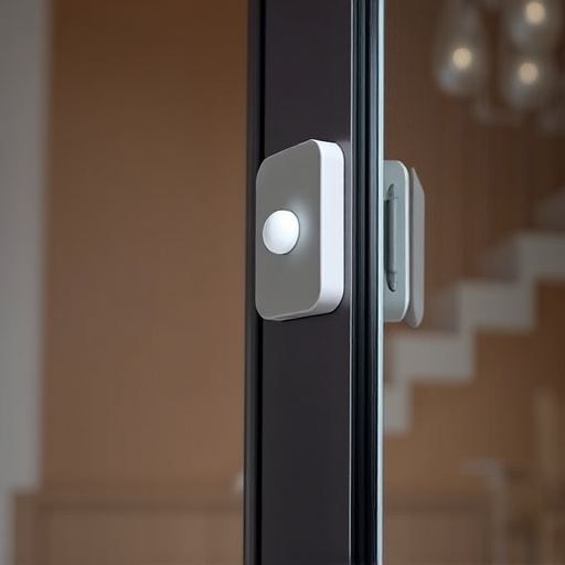 glass break sensor on sliding door