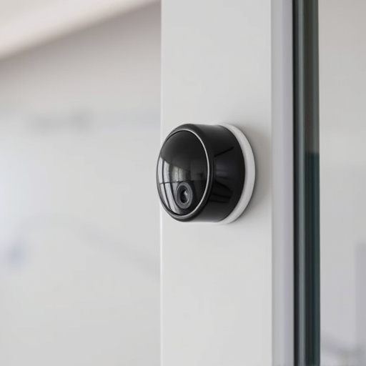 glass break sensor on sliding door