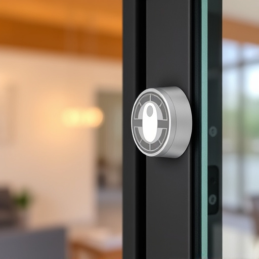 glass break sensor on sliding door