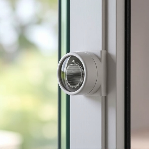 glass break sensor on sliding door