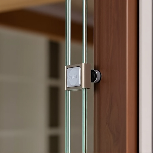 glass break sensor on sliding door