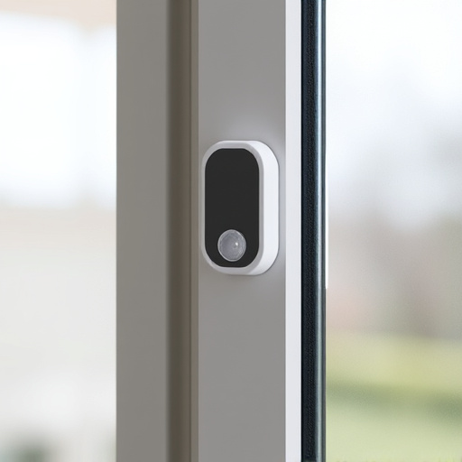 glass break sensor on sliding door