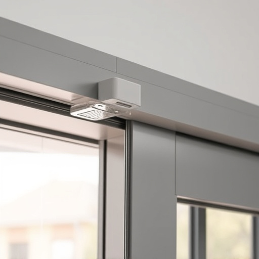 glass break sensor on sliding door