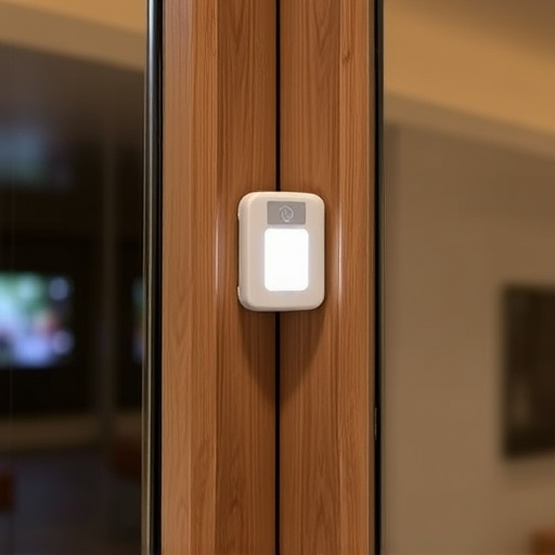 glass break sensor on sliding door