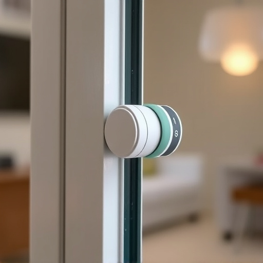 glass break sensor on sliding door