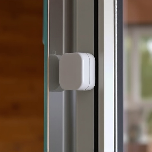 glass break sensor on sliding door