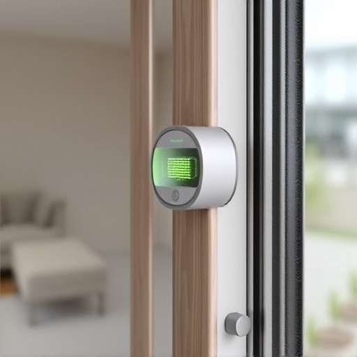 glass break sensor on sliding door