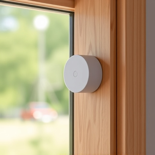 glass break sensor on sliding door