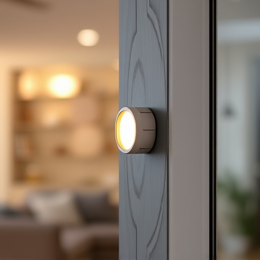glass break sensor on sliding door