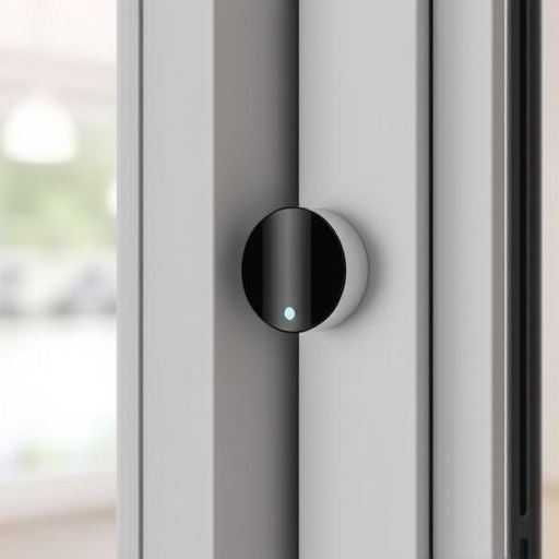 glass break sensor on sliding door