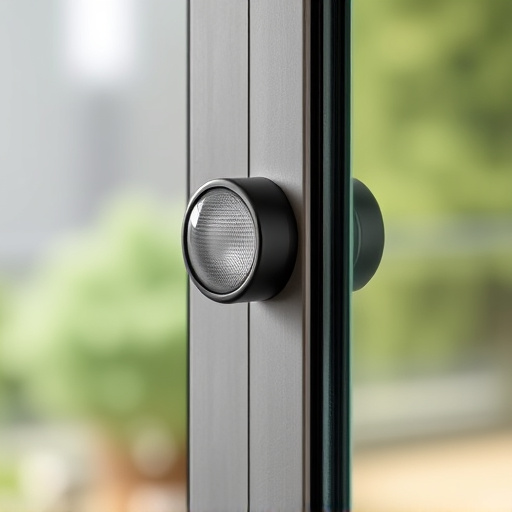 glass break sensor on sliding door