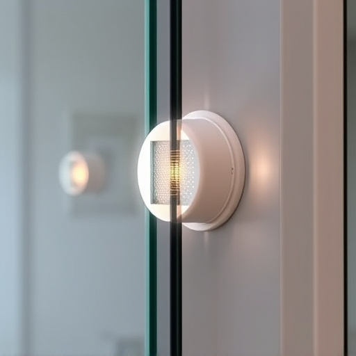 glass break sensor on sliding door