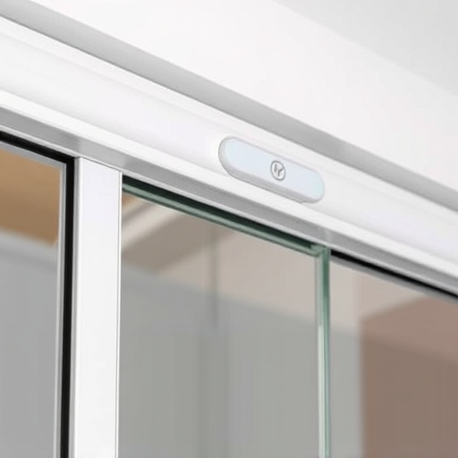 glass break sensor on sliding door