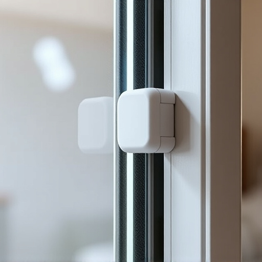 glass break sensor on sliding door