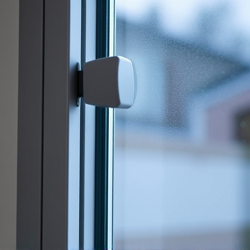 glass break sensor on sliding door
