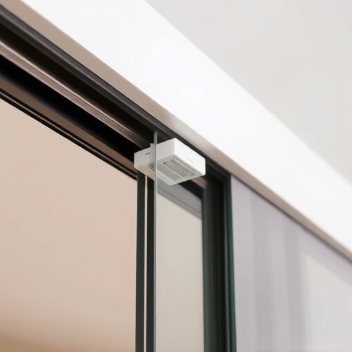 glass break sensor on sliding door